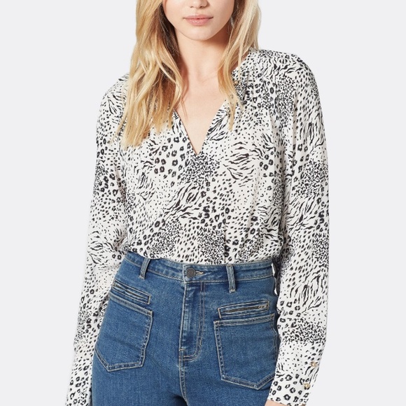 NWT Joie Popover Blouse - Picture 2 of 8